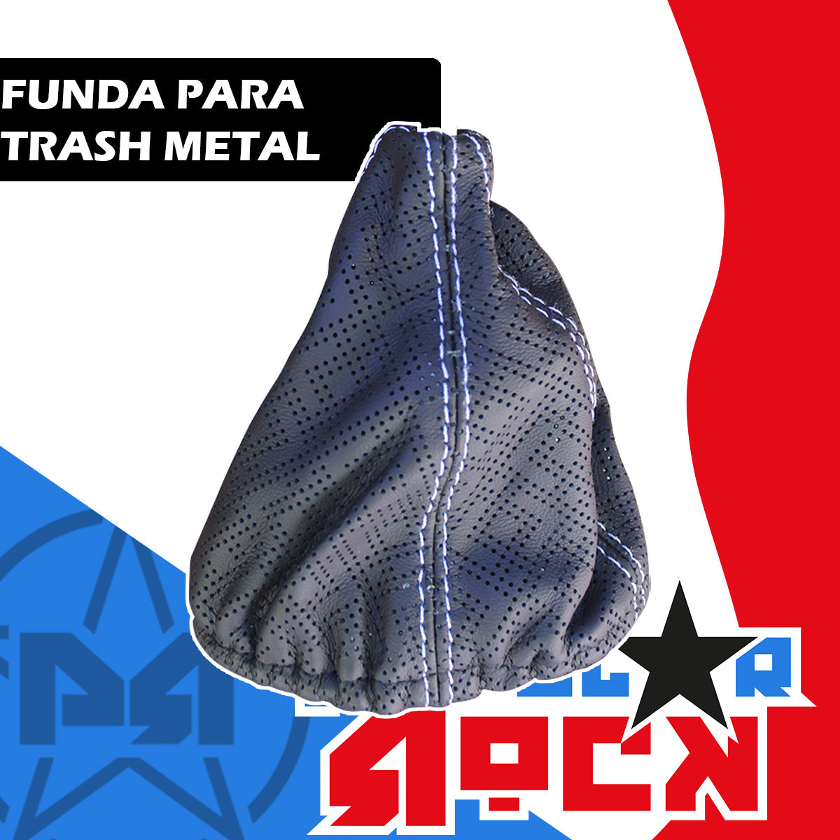 FUNDA PIEL PALANCA VELOCIDADES VOLKSWAGEN TRASHMETAL POPULAR ROCK